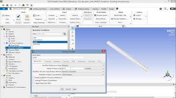 3D Pipe Flow With Fluent
