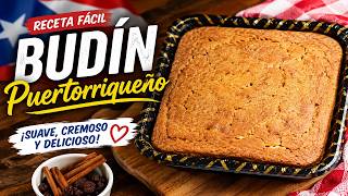 Puerto Rican Budín de Pan  Easy Coconut Bread Pudding Recipe