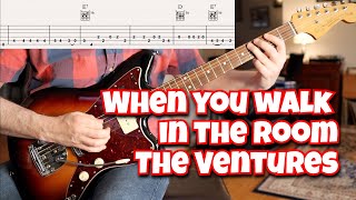 Video thumbnail of "When You Walk in the Room (The Ventures)"