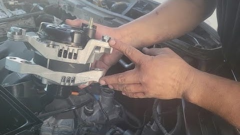 Do this to easily replace alternator: GMC 3.6 V6 LGX 2016 and above: 2019 Acadia in video