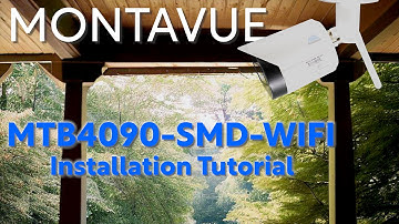 Montavue Wifi Bullet Install Tutorial (MTB4090-SMD-WIFI)