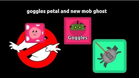 goggles petal and new mob ghost! | florr.io