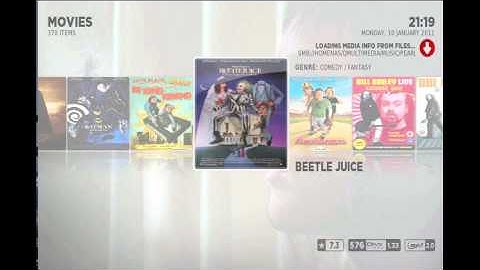 XBMC Alaska Skin Demonstration