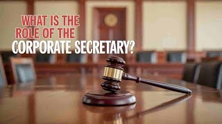 What Is the Role of the Corporate Secretary
