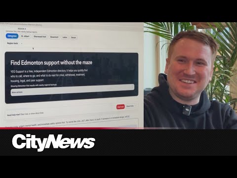Edmonton man creates an online directory for crisis support