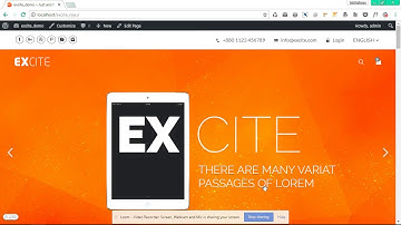 How to install Excite WordPress Theme Demos(How to make it look like demo)