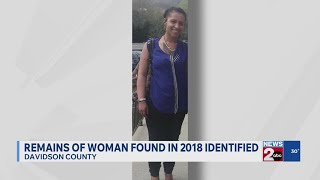 Authorities identify woman found dead in 2018