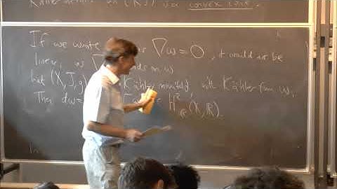 Dominic Joyce - Riemannian holonomy groups, Lesson 10