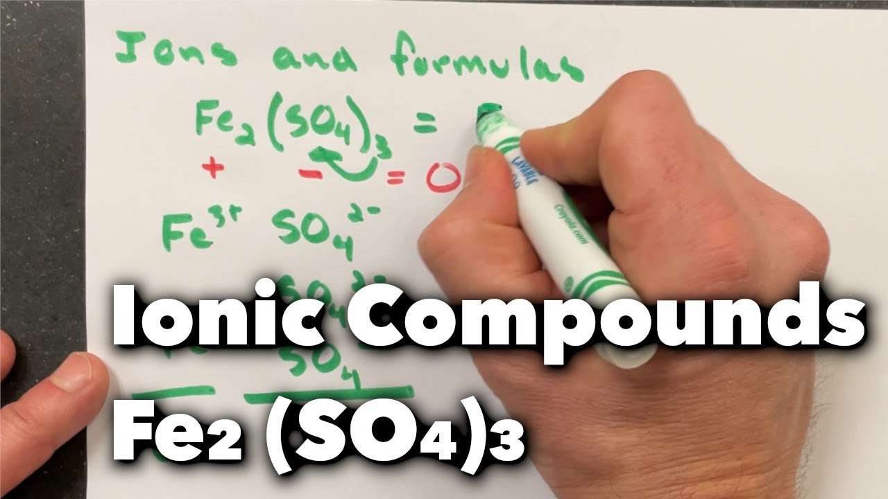 FeSO4 Formula to Ions - YouTube