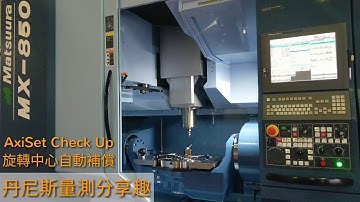 Renishaw AxiSet Check Up 旋轉中心自動補償