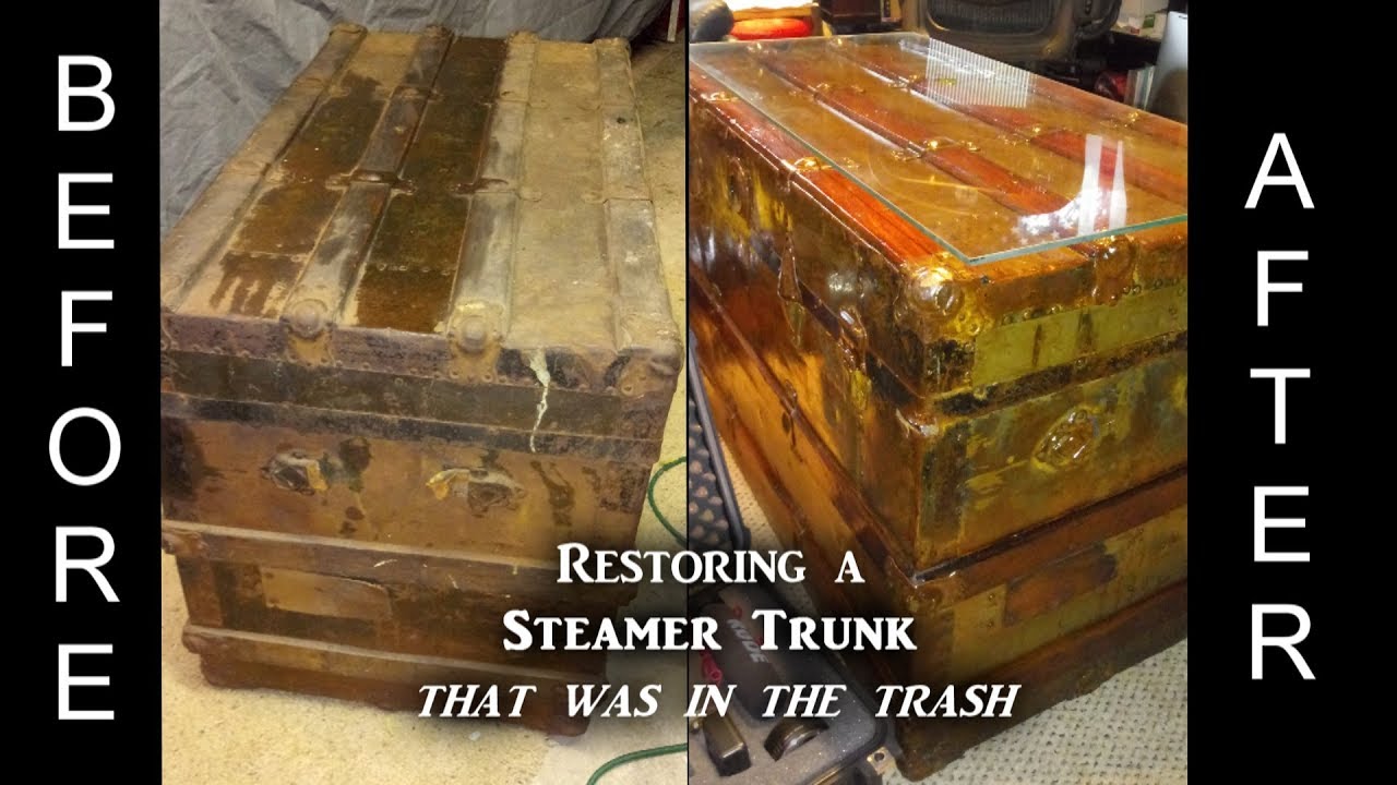 How to Restore an Old Steamer Trunk in a Few Simple Steps