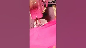 Saree pico stitching with sewing machine at home fast and easy || #saree #tailoring #shorts