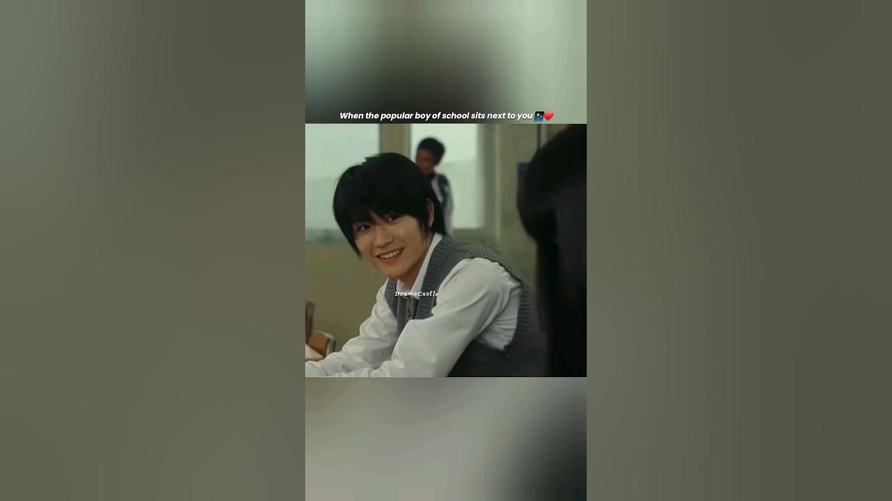School's popular boy sits near her 😲🥰 #jdrama #japanese #kiminitodoke #shorts School's popular boy sits near her 😲🥰 #jdrama #japanese #kiminitodoke #shorts