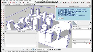 SketchUp extension - MF Random Buildings Generator v1.0.7