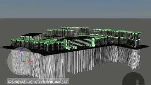 4D BIM Construction Simulation - HDB WOODLANDS, Singapore