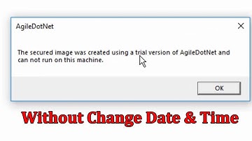AgileDotNet Error Solve Without Date And Time ( Permanently 100% Solve this problem) Mr. Vihaan sing