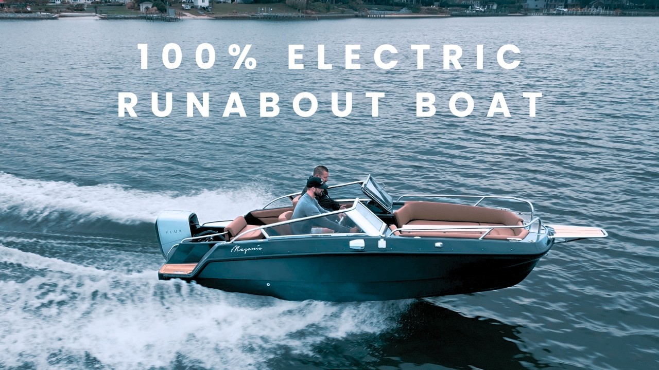 Magonis Wave-e 550 powered by Flux Marine