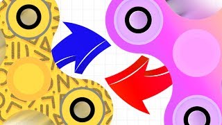 WORLD RECORD FIDGET SPINNER TEAM...!!! | Slither.io With Fidget Spinners | Spinz.io Part 4
