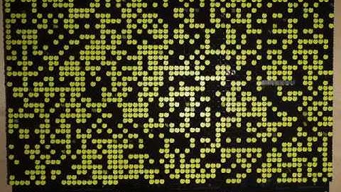 Flip-Dots are going crazy by random