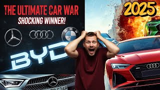 Mercedes Accidentally Created Audis Logo In Its Ad bmw mercedes byd