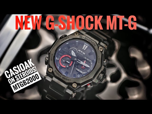 G-Shock MTGB2000 - Casioak on Steroids! - YouTube