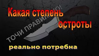 картинка: Какая степень остроты реально потребна