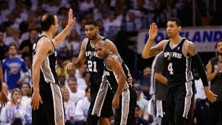 Game 6: Spurs beat Thunder 112-107 in OT! Western Conference Finals! 2014 NBA Playoffs!