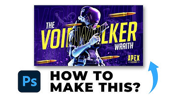 Apex Legends Wraith Banner Design Tutorial in Photoshop | Step-by-Step Guide