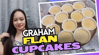 Graham Flan Cupcakes Recipe / Easy dessert / No bake, no steam @ronalynpascual16