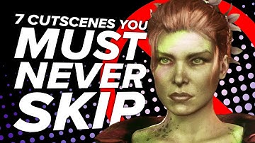 7 Cutscenes You Must NEVER Skip