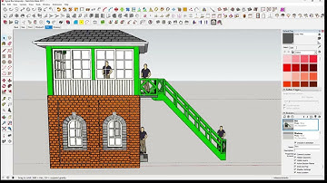 SB01 SketchUp Make 2017 FDM printable signal box for model railway layouts Part 1 MERG 3D SIG 1