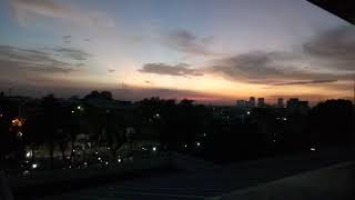 Time-lapse Matahari Terbenam