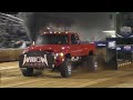 Truck Pulling 2021 Pro Mod Diesel 4X4 Trucks In Action At The Buck