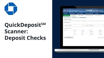 How to Deposit Checks with QuickDeposit℠ Check Scanner | Chase for Business®
