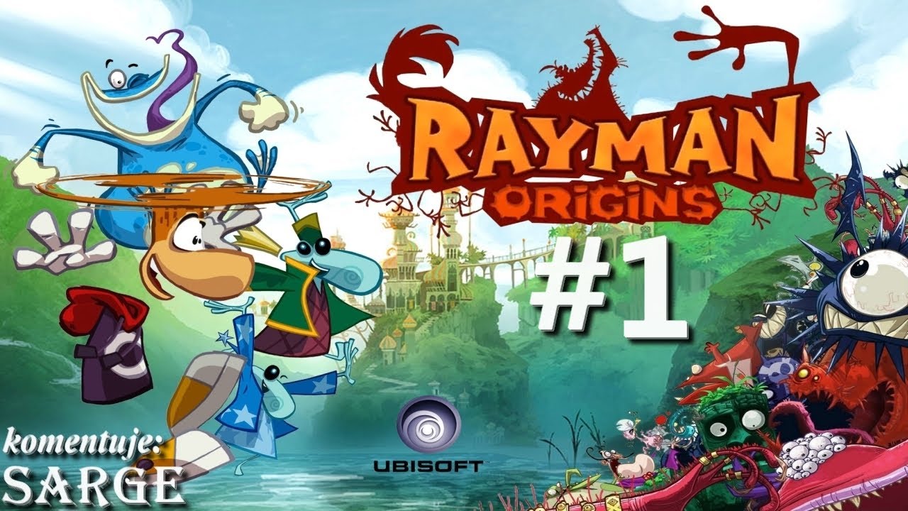 Zagrajmy w Rayman Origins odc. 1 - Świat 1 (Pokręcona 