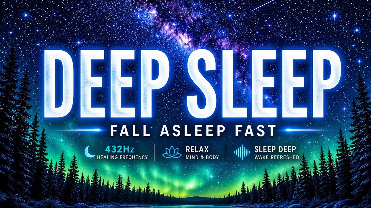 432Hz Deep Sleep Frequency Music | Healing Frequency for Insomnia ...