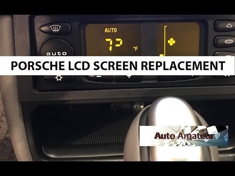 Porsche LCD Screen Replacement – Porsche 911 996