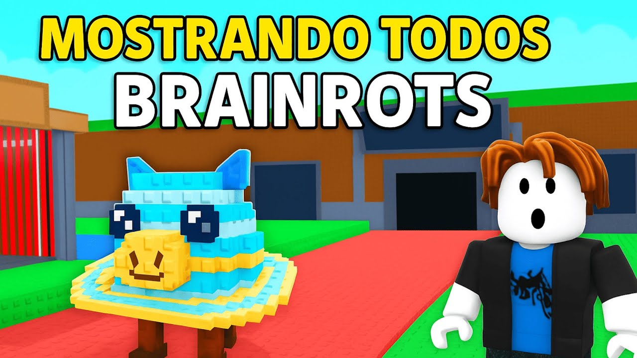 MOSTRANDO TODOS OS MEUS BRAINROTS DO ROUBE UM BRAINROT - YouTube
