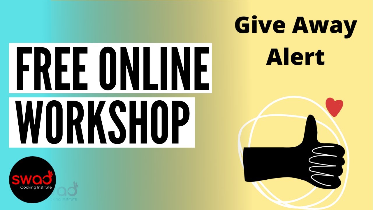 One Free Online Cooking Class to all of our Subscribers | Swad Cooking