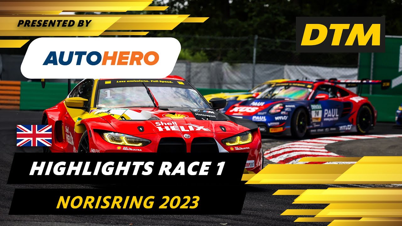 DTM Norisring 2023 Highlights presented by Autohero: Heated Race 1 on Germany's only street circuit