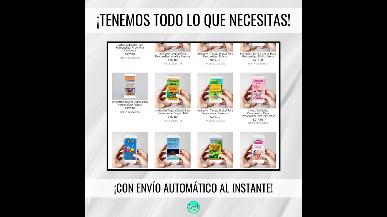 Invitación Tarjeta Digital Para Personalizar Gacha Life - Wook Imprimibles