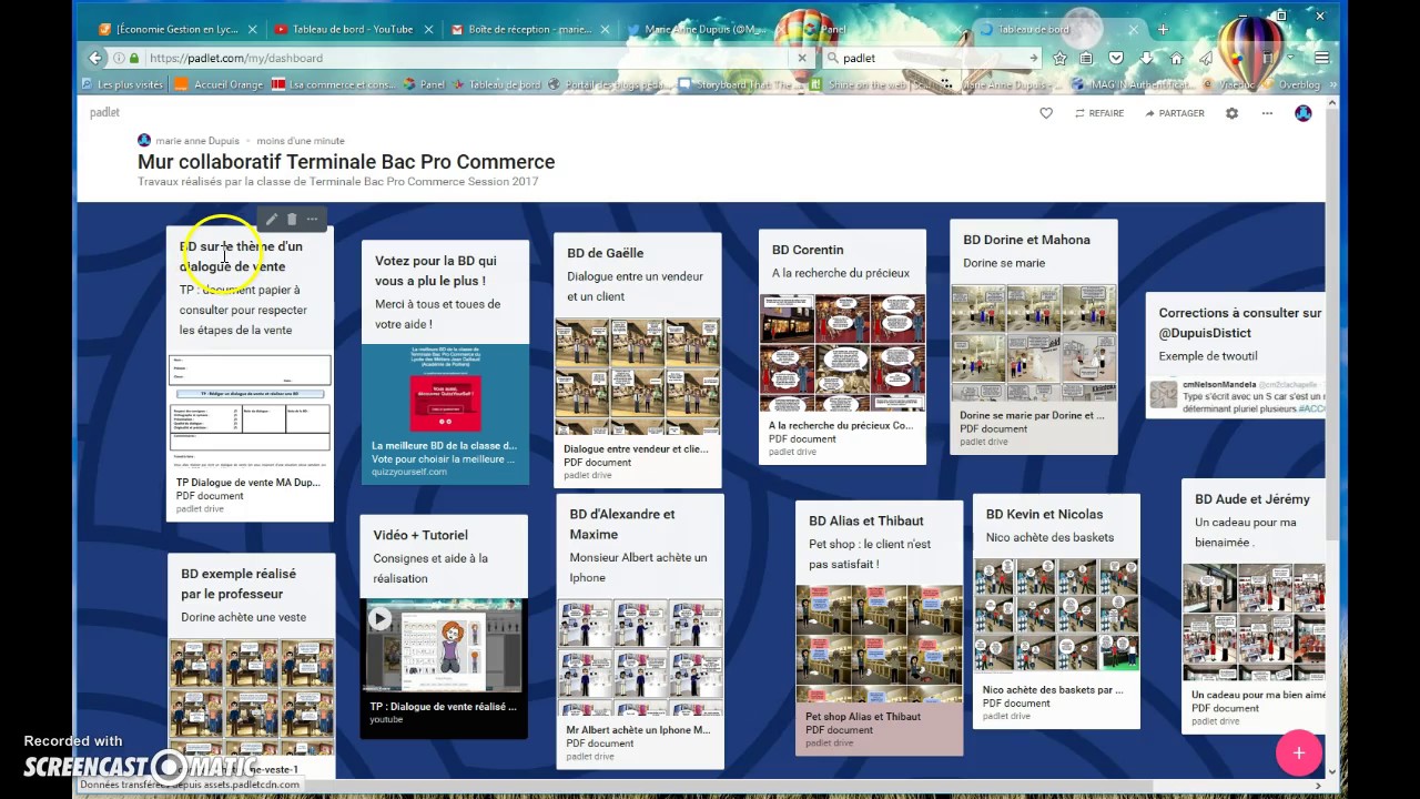 comment utiliser un padlet