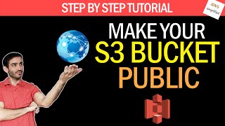 how to make your aws s3 bucket and objects public