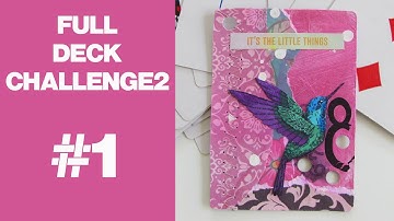 Full Deck Challenge2 #1 - Altered Playing Card