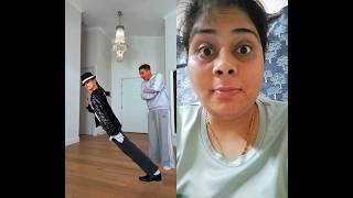 Jasmin is defying gravity... 100K LIKES FOR THE BEHIND THE SCENES!#shorts #michaeljackson#shorts