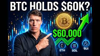The $60K Line That Could Send Bitcoin Into Freefall (ETH, SOL & SUI Breakdown Too)