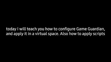 GG tutorial + Virtual space.