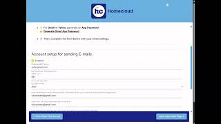 Homecloud Setup Wizard screenshot 5