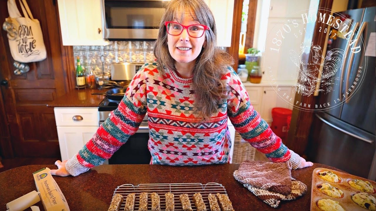 Healthy Snacks: Homemade Oatmeal Bars & Veggie Muffins (Egg-Free!)