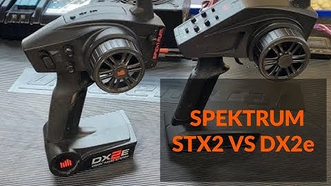 Spektrum STX2 vs Spektrum DX2E
